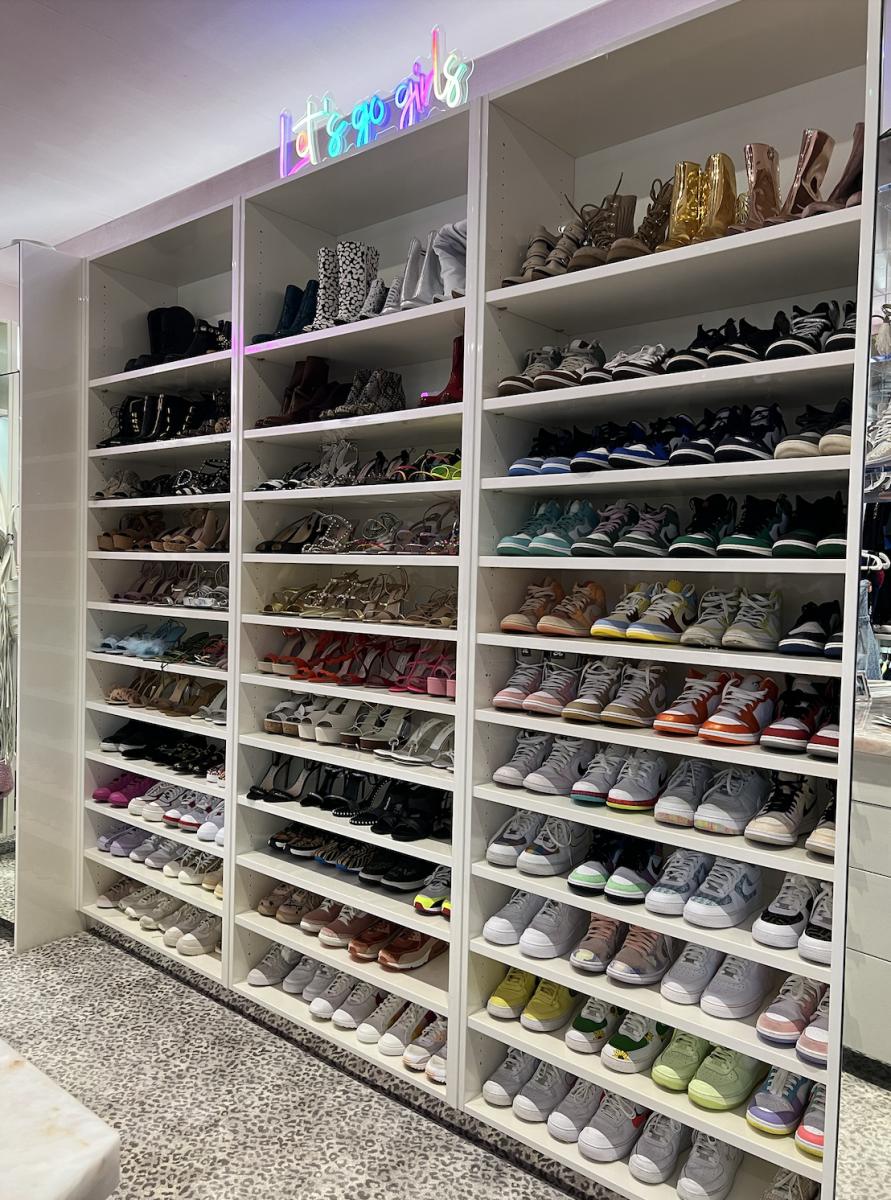 Jena Sims’s shoes